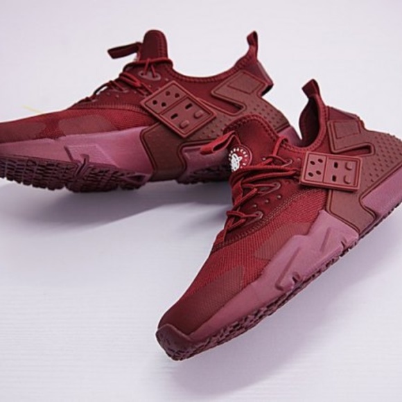 Nike Other - NIKE AIR HUARACHE RUN DRIFT Wine Maroon Red mens